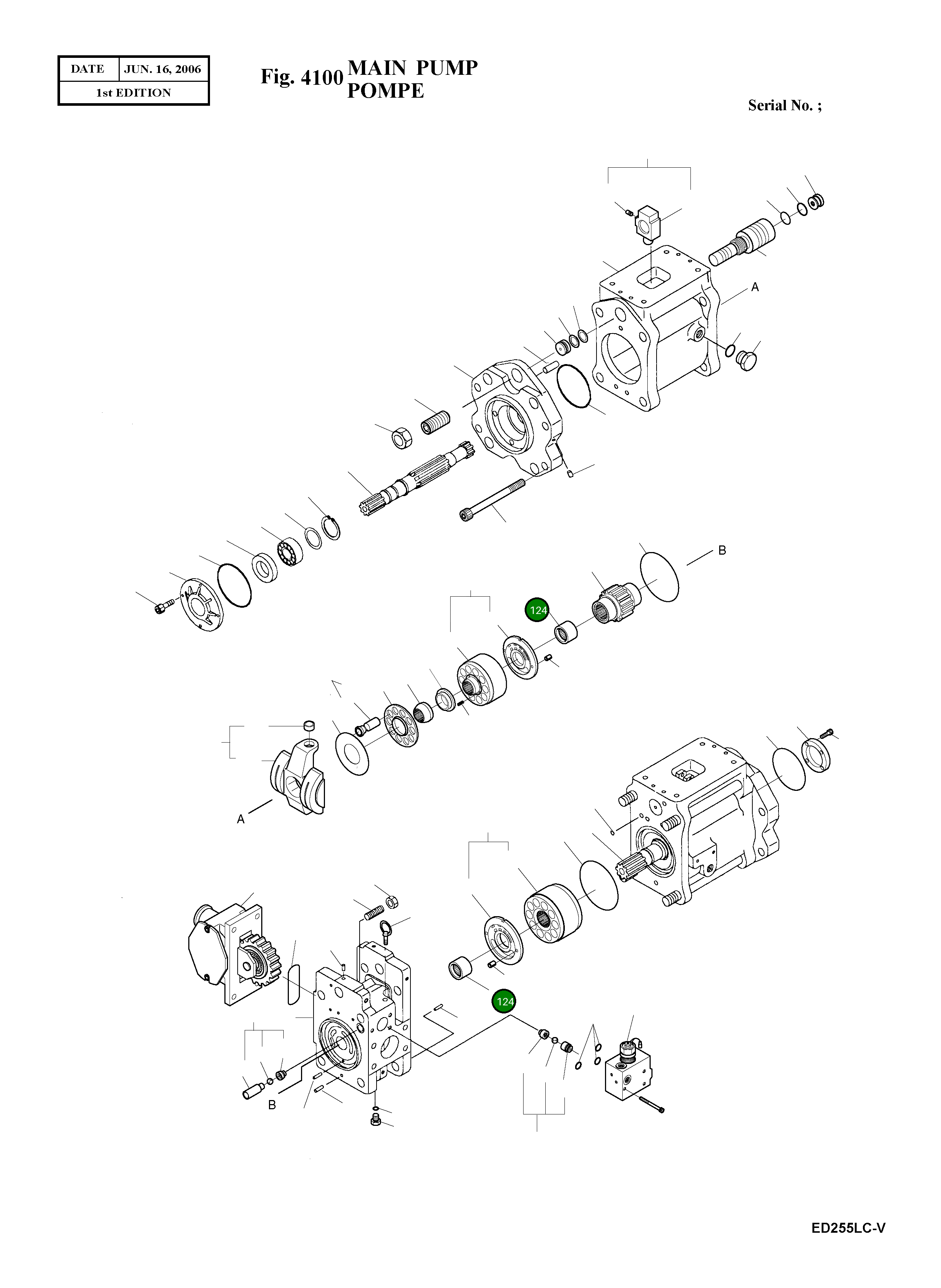 Проставка подшипника 219363 Komatsu