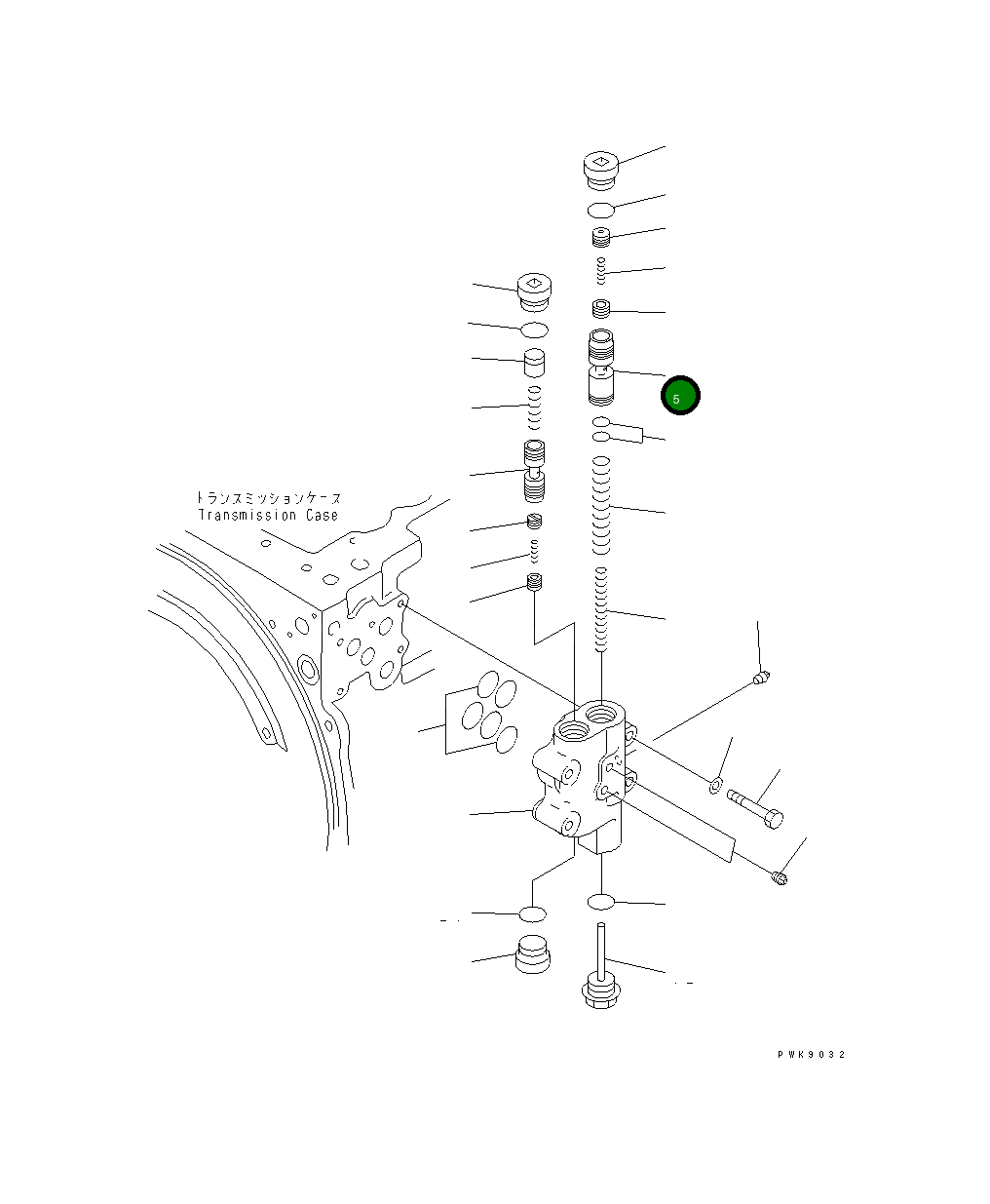 Клапан 567-15-45230 Komatsu
