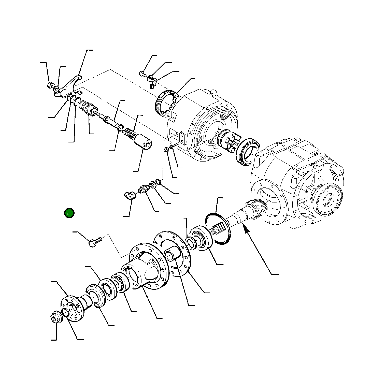 Гайка 801713212 Komatsu