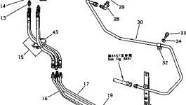 Трубка 425-62-13631 Komatsu