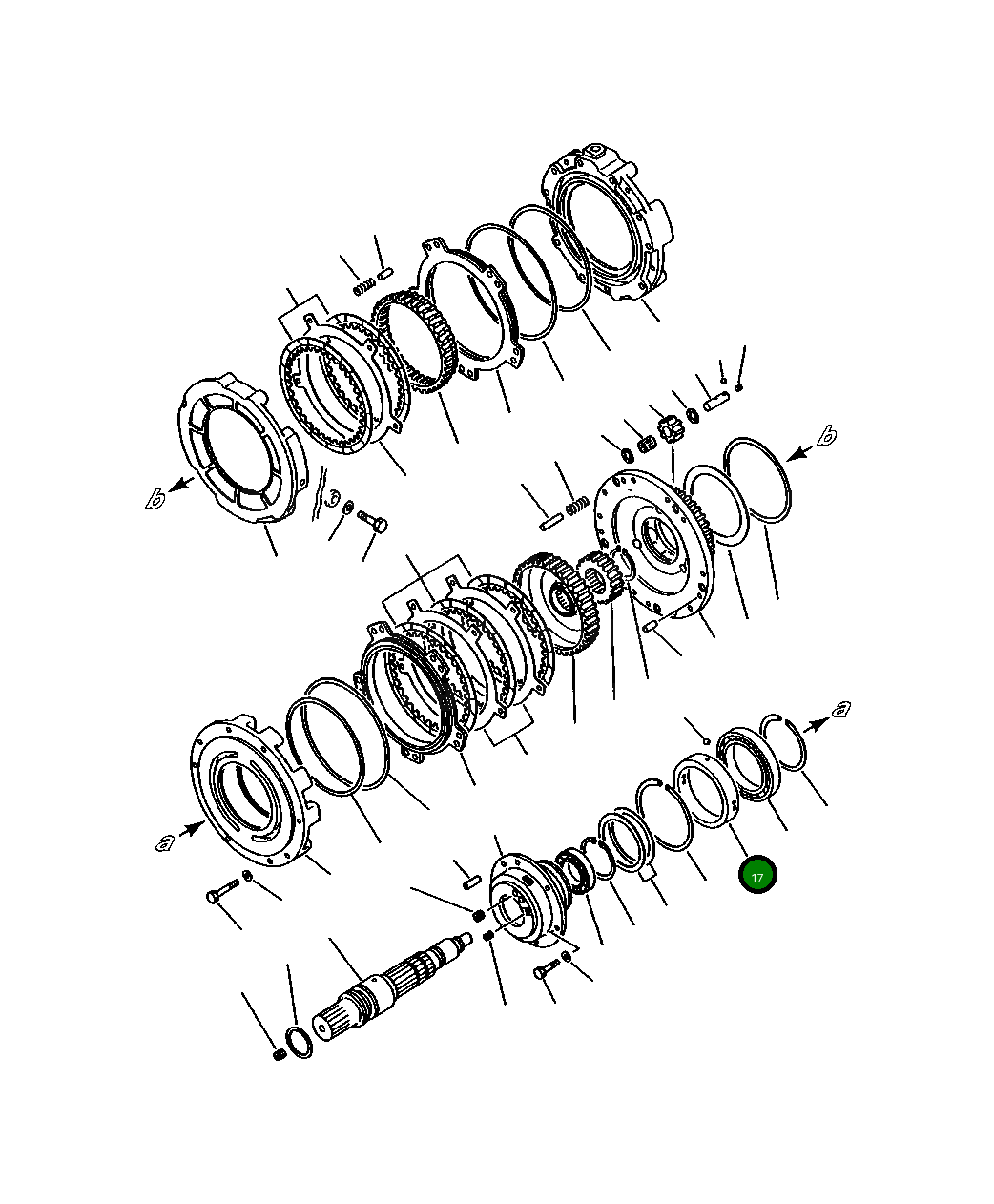 Втулка 423-15-12390 Komatsu