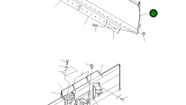 Отвал в сборе 11Y-72-25311 Komatsu