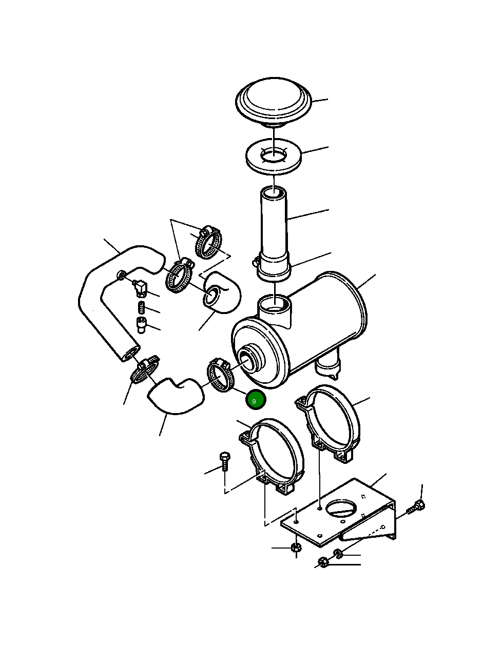 Хомут 47 300 Komatsu