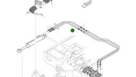 Шланг PF3/8-750L DS2053873 Komatsu