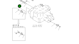 Пластина 23S-60-15351 Komatsu