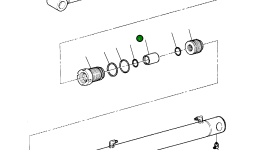 Шток 391995001 Komatsu
