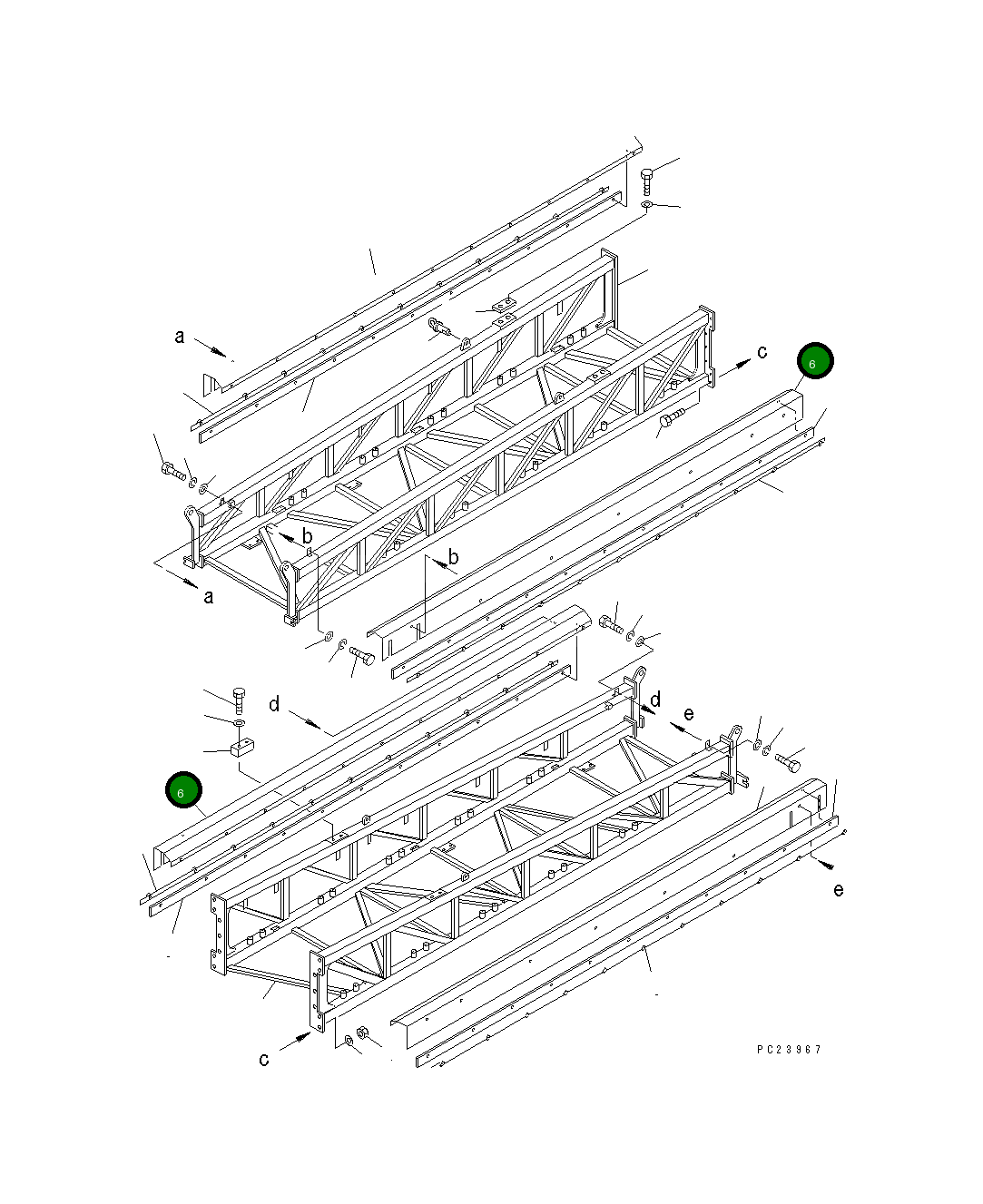 Накладка 8253-75-1560 Komatsu