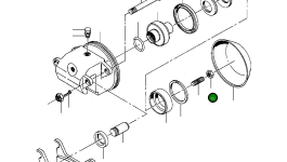 Гайка шестигранная 1430 233 H1 Komatsu