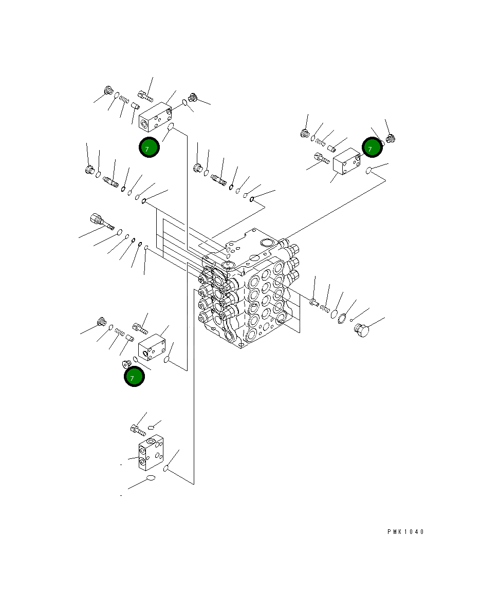 Клапан TM3513-291 Komatsu
