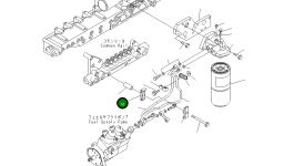 Хомут 6156-71-5860 Komatsu