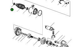 Подшипник якоря CE 1460 016 H1 Komatsu