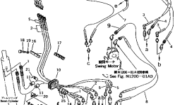 Шланг 21U-62-26530 Komatsu