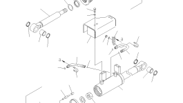 Гайка 707-67-45050 Komatsu