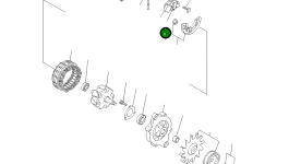 Щётка YMXL225G1325 Komatsu