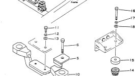 Кронштейн 566-01-31121 Komatsu