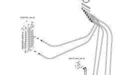 Шланг PF1/4-1485L 2184-1045D72 Komatsu
