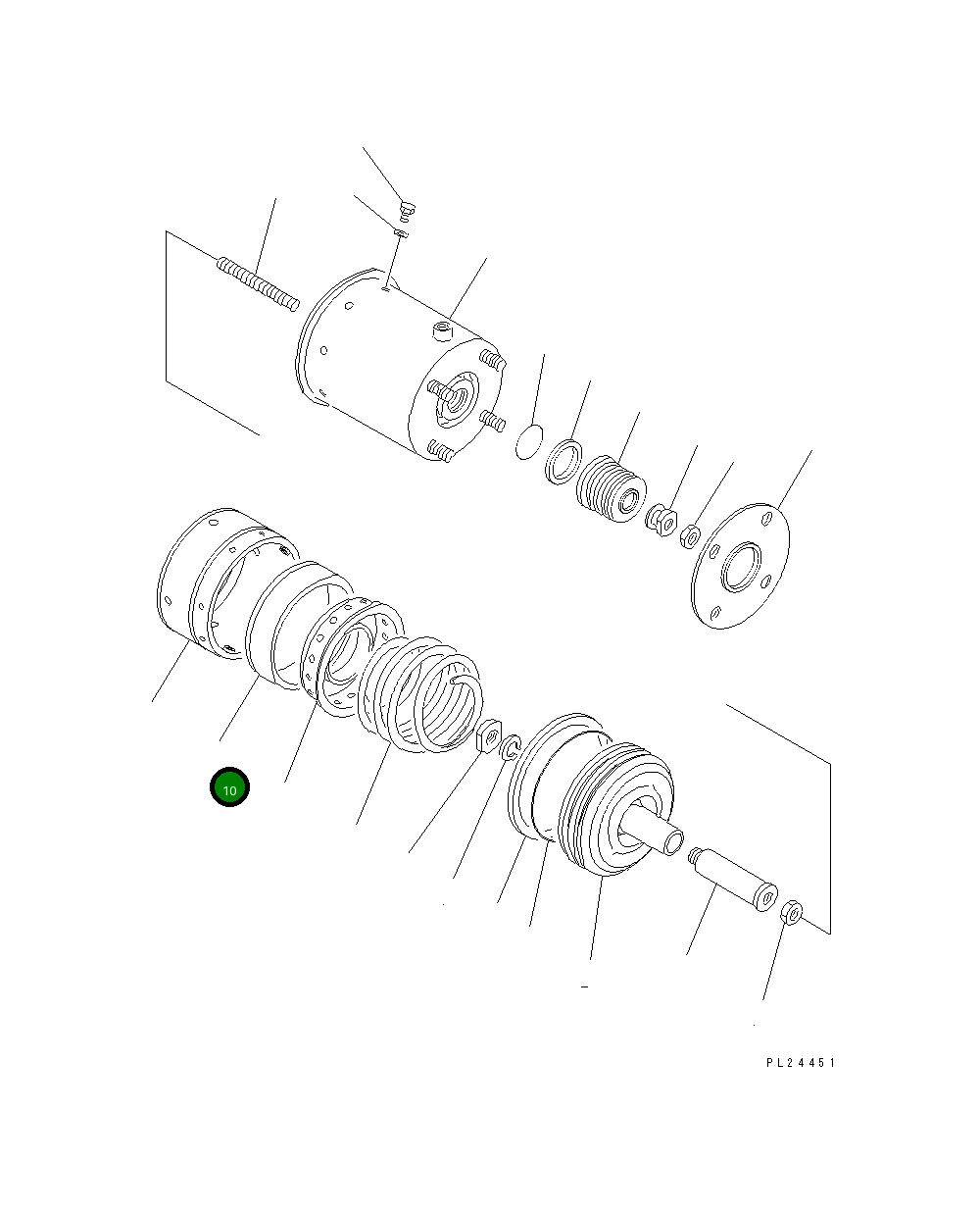 Фильтр 566-43-17790 Komatsu