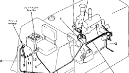 Кабель 232-06-51830 Komatsu
