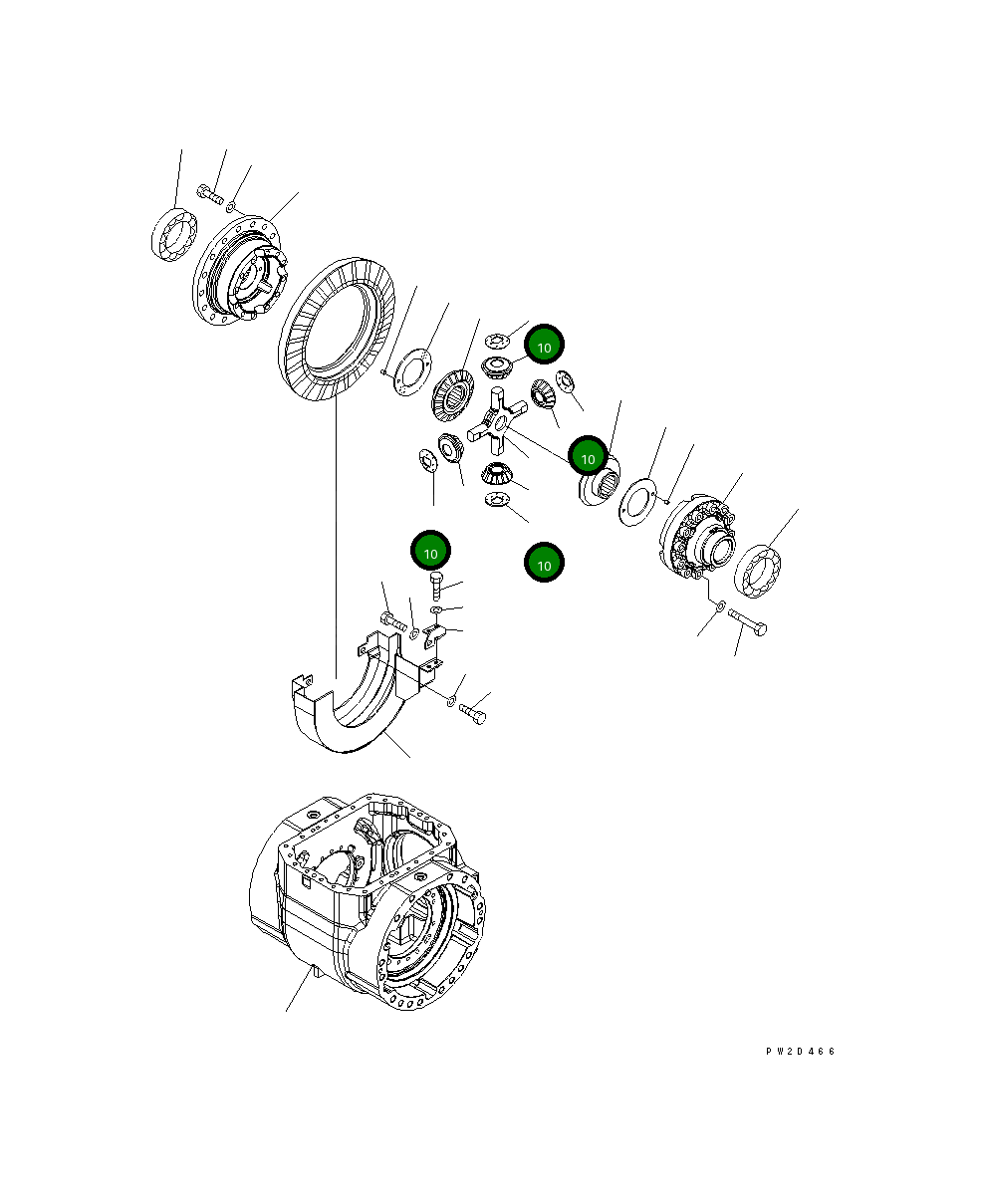 Шайба 421-23-31680 Komatsu