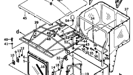 Лист 232-55-12192 Komatsu