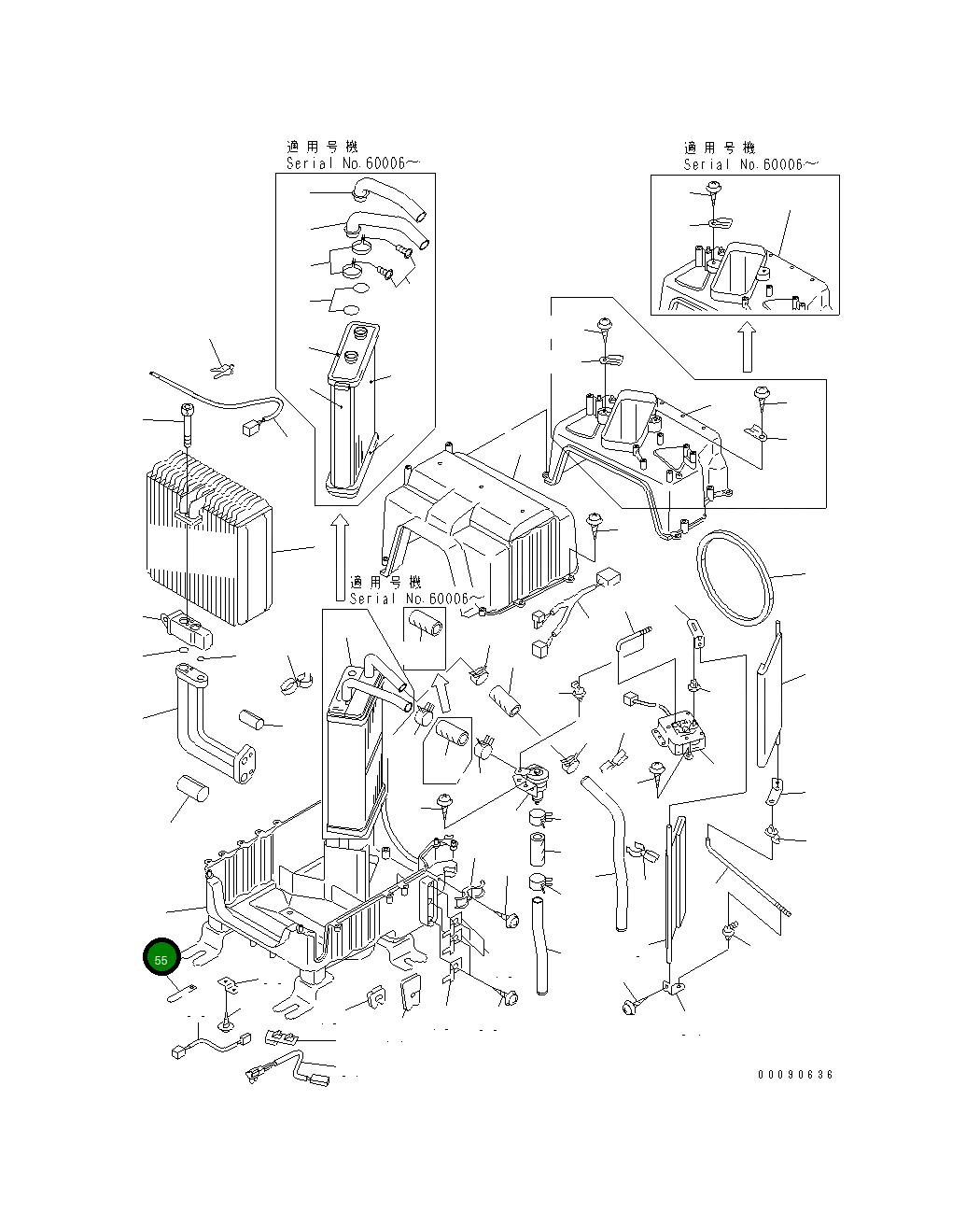 Хомут ND146691-0620 Komatsu