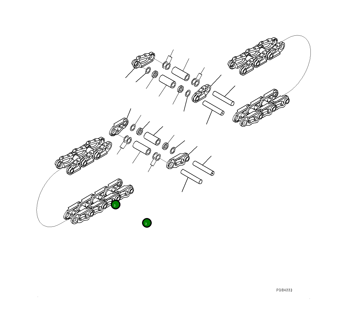 Шайба 195-32-22221 Komatsu