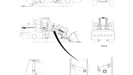 Этикетка 4190-2575 Komatsu