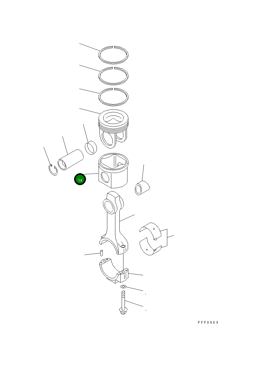 Накладка CU3090067 Komatsu