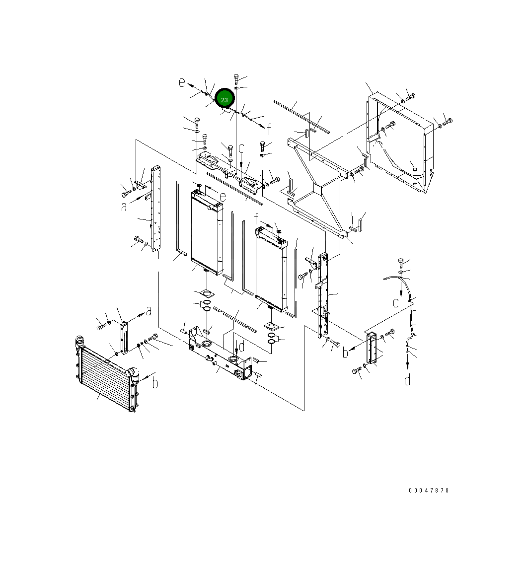 Шарнир 425-03-31541 Komatsu