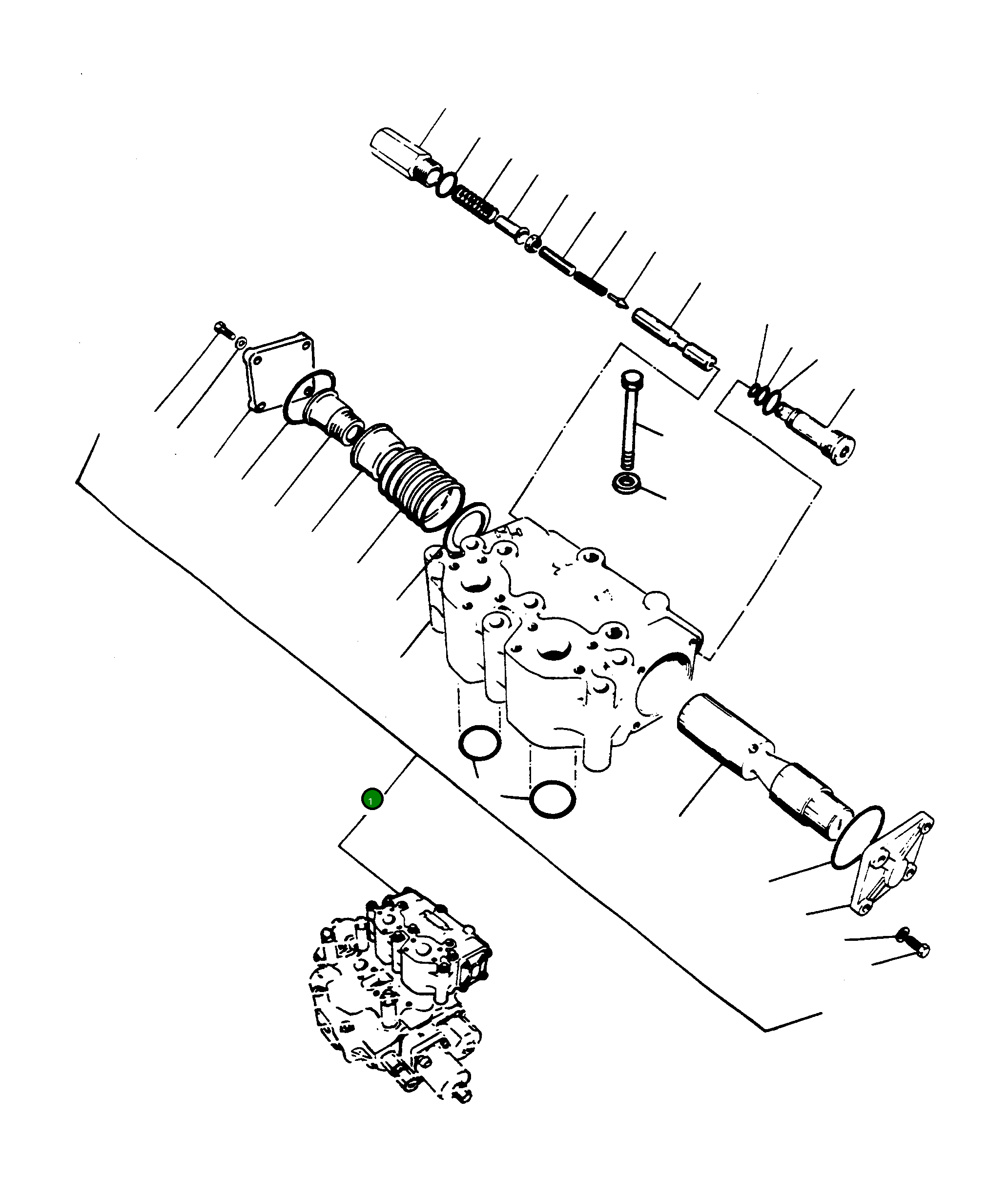 Клапан 2947315M91 Komatsu