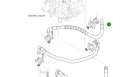 Шланг PF1-1600L 2184-1124D100 Komatsu