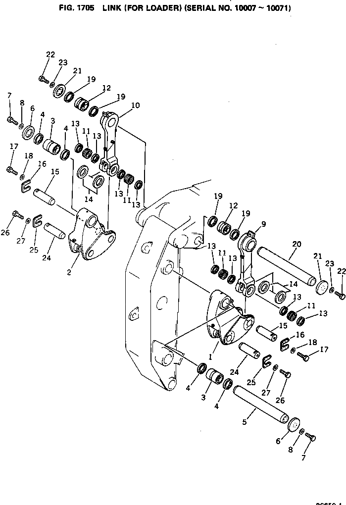 Шайба 209-72-13250 Komatsu