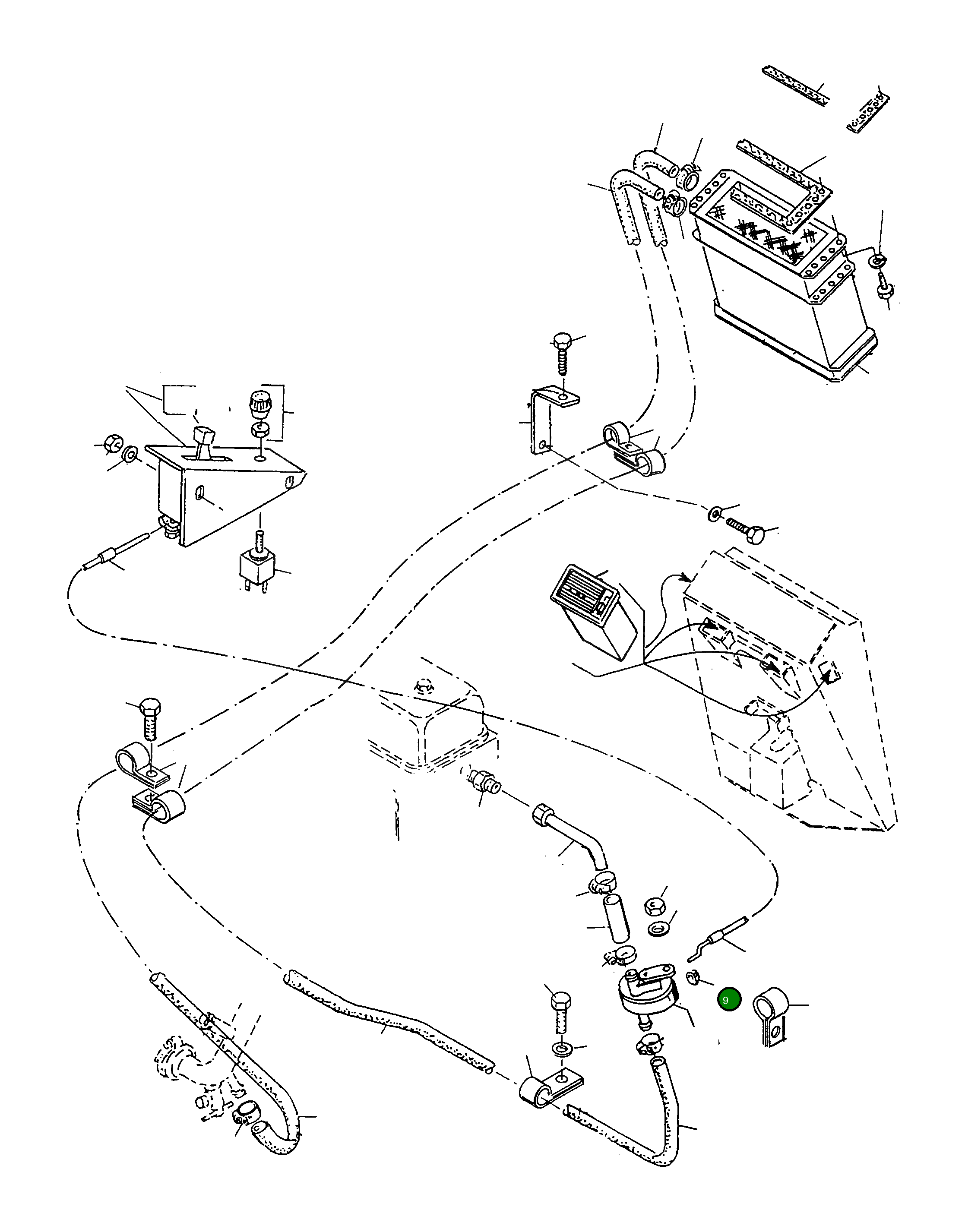 Хомут 3092363M1 Komatsu