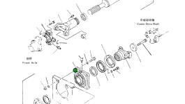 Фланцевый подшипник в сборе 423-20-15113 Komatsu