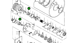 Роликовый подшипник 1277 145 H3 Komatsu