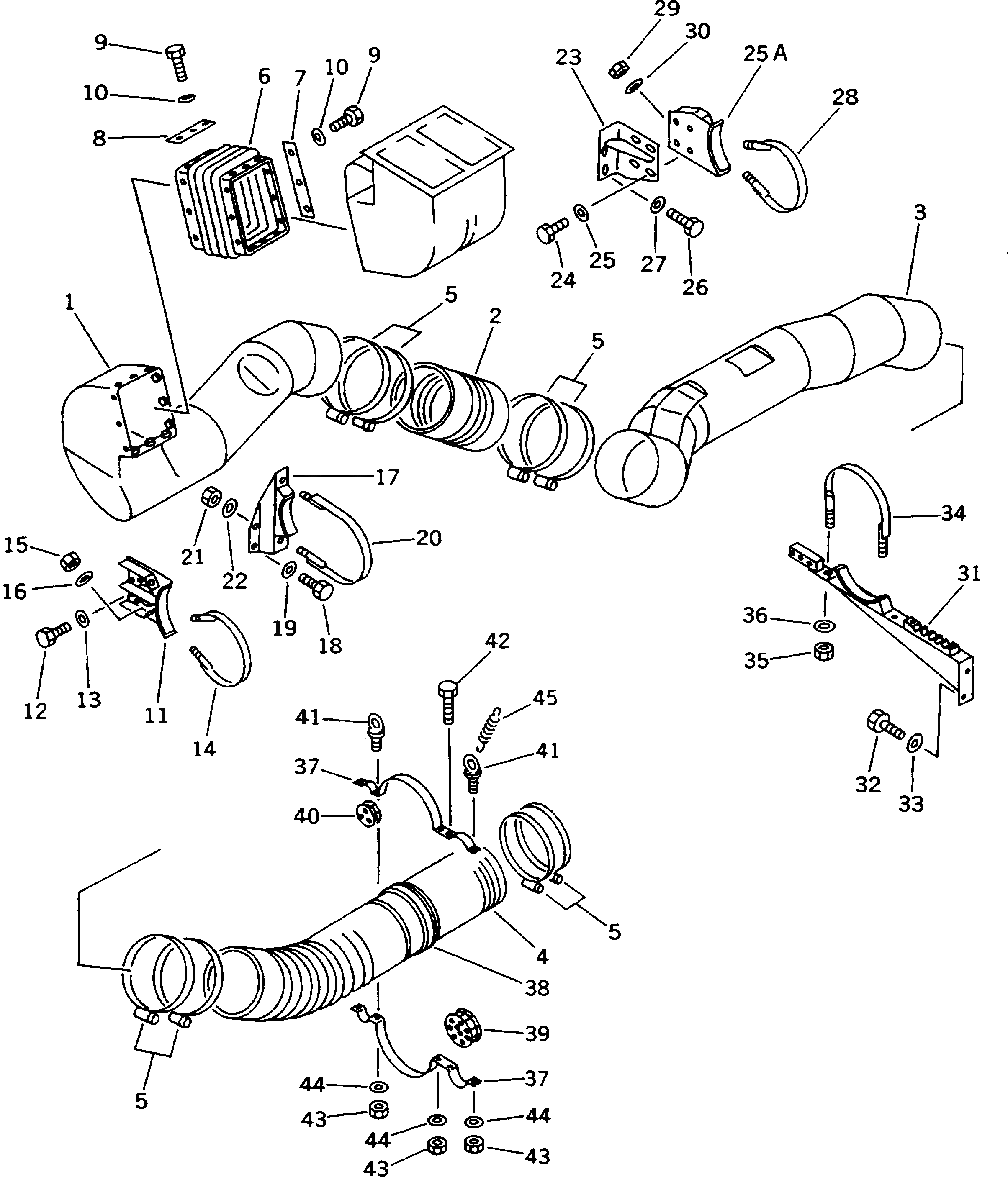 Кронштейн 581-35-35810 Komatsu
