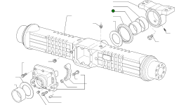 Втулка 42T-23-H0P25 Komatsu
