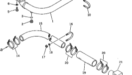 Хомут 205-62-82850 Komatsu