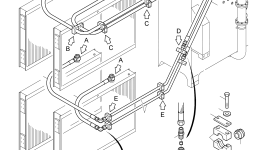 Шланг в сборе DN 40x3900 518 117 98 Komatsu