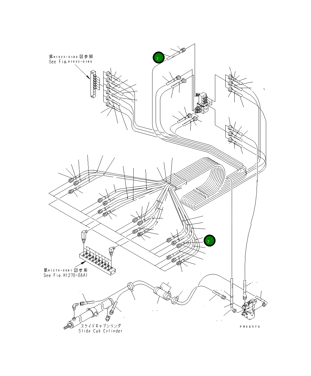 Шланг 3700MM 203-62-64880 Komatsu