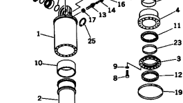 Втулка 561-50-11230 Komatsu