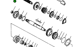 Подшипник шлицевого вала (задний) 272 479 R92 Komatsu