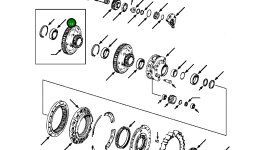 Сферический подшипник (старого типа) 625 374 C93 Komatsu