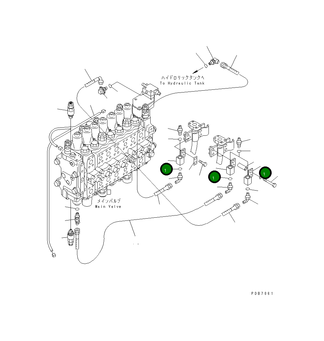 Шарнир 22U-62-13790 Komatsu
