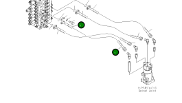 Шланг 1300MM 22U-62-31120 Komatsu