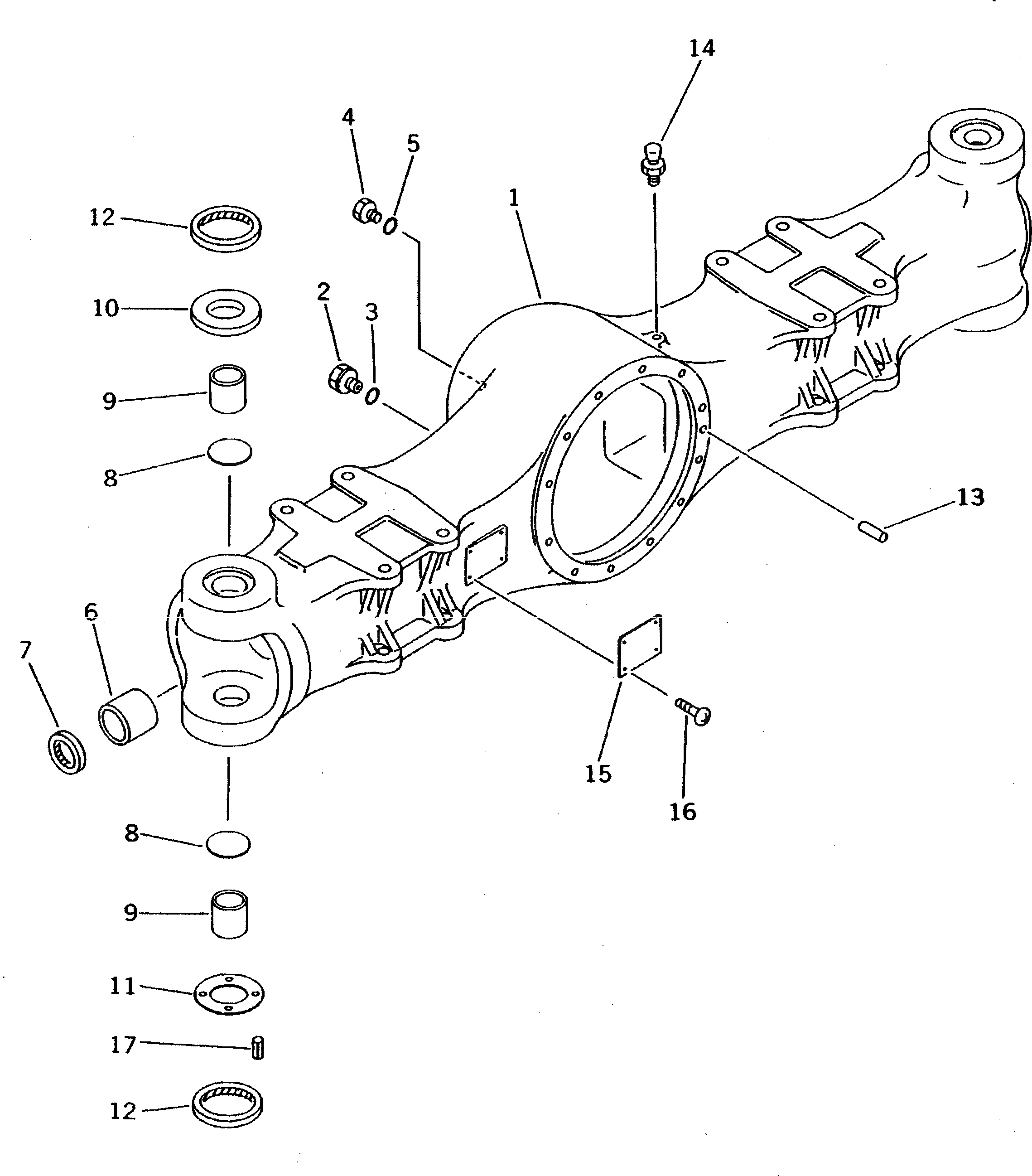 Палец 23S-22-18880 Komatsu