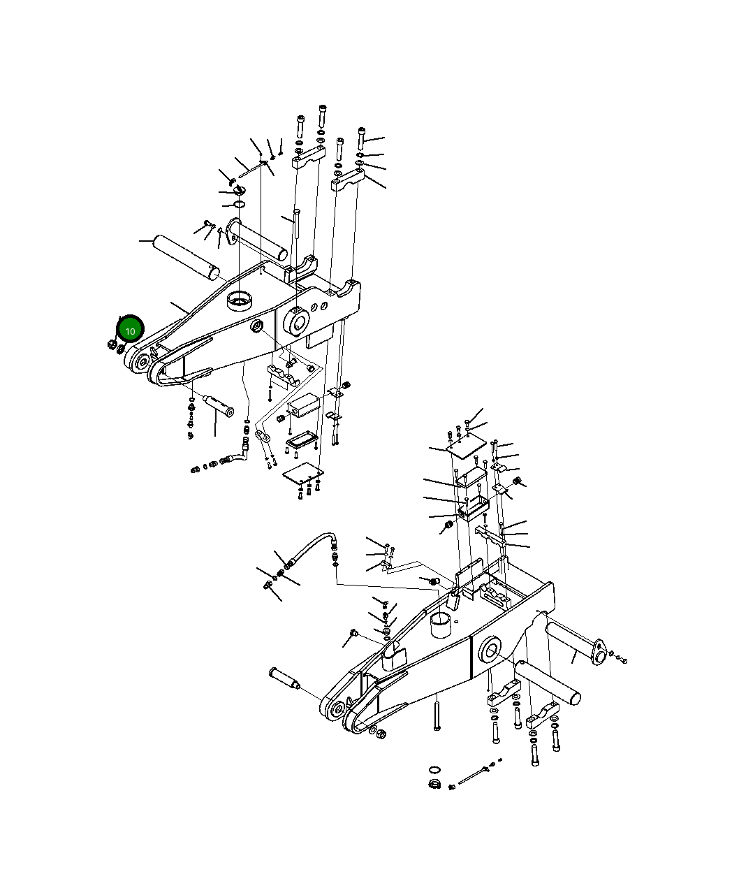 Гайка 20Y-958-B490 Komatsu
