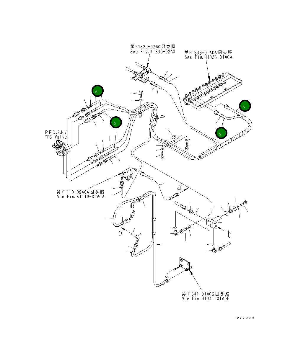 Шланг 3200MM 209-62-78611 Komatsu