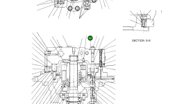 Гайка M16X2.0 ONM16C Komatsu