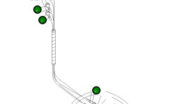 Шланг 1100MM 20Y-62-41990 Komatsu